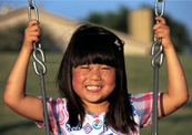 Girl Swinging